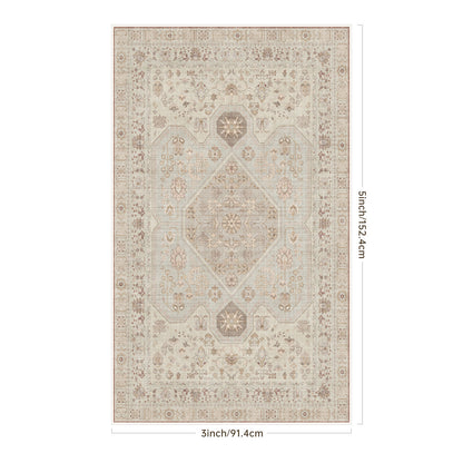 Blossom Whisper Beige Rug