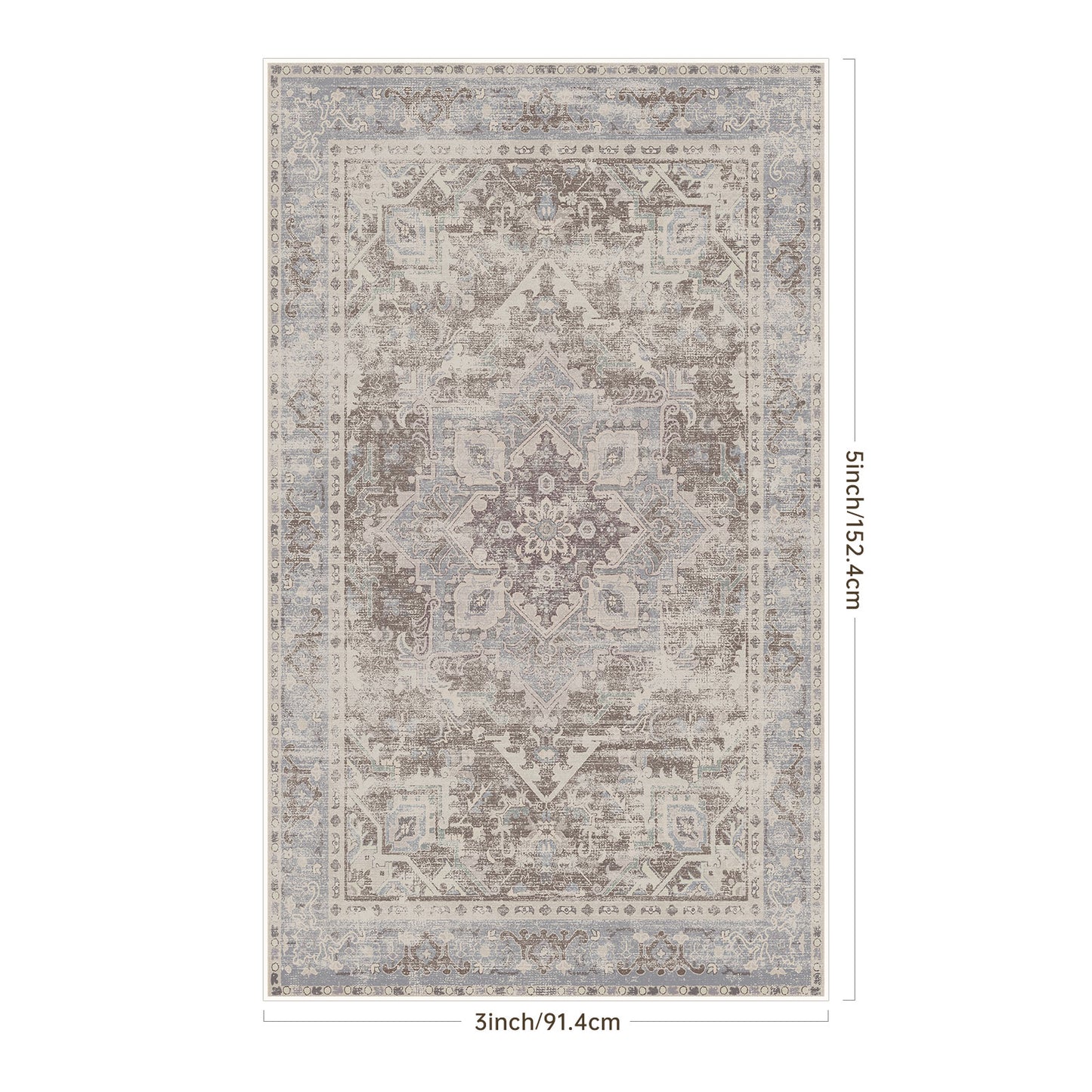 Boho Bliss Sand Area Rug