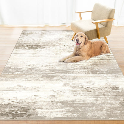 Modern Echo Sandstone Rug