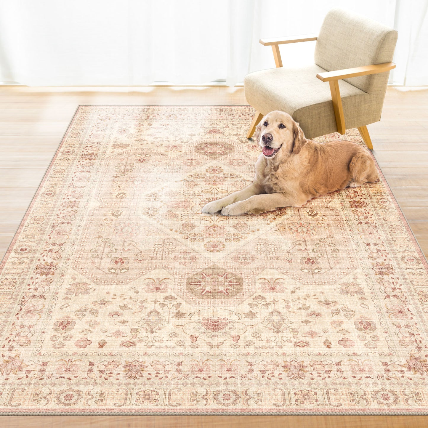 Blossom Whisper Pink Rug